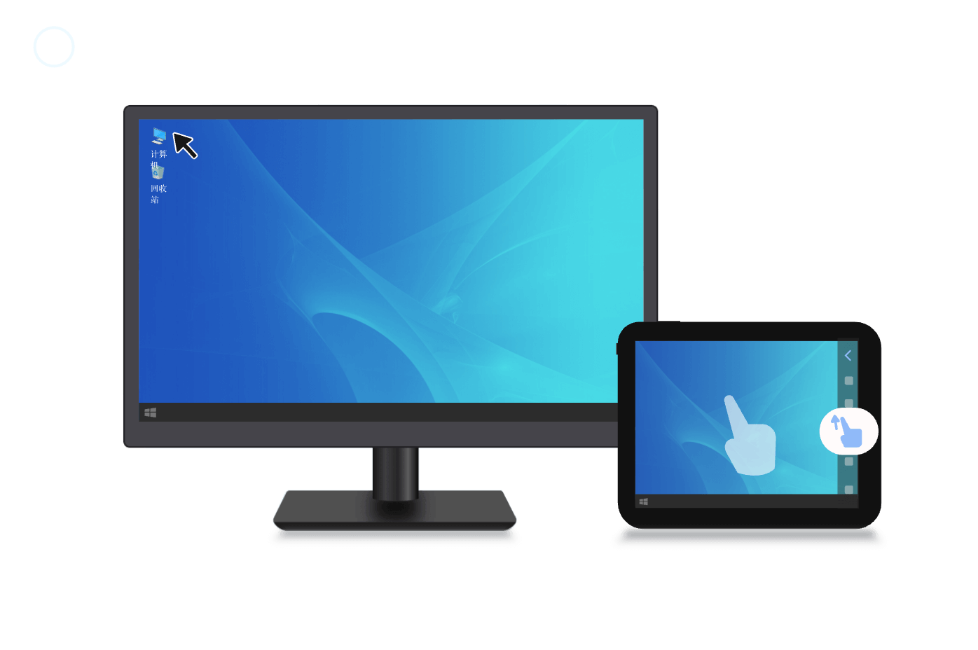 EV扩展屏触控功能