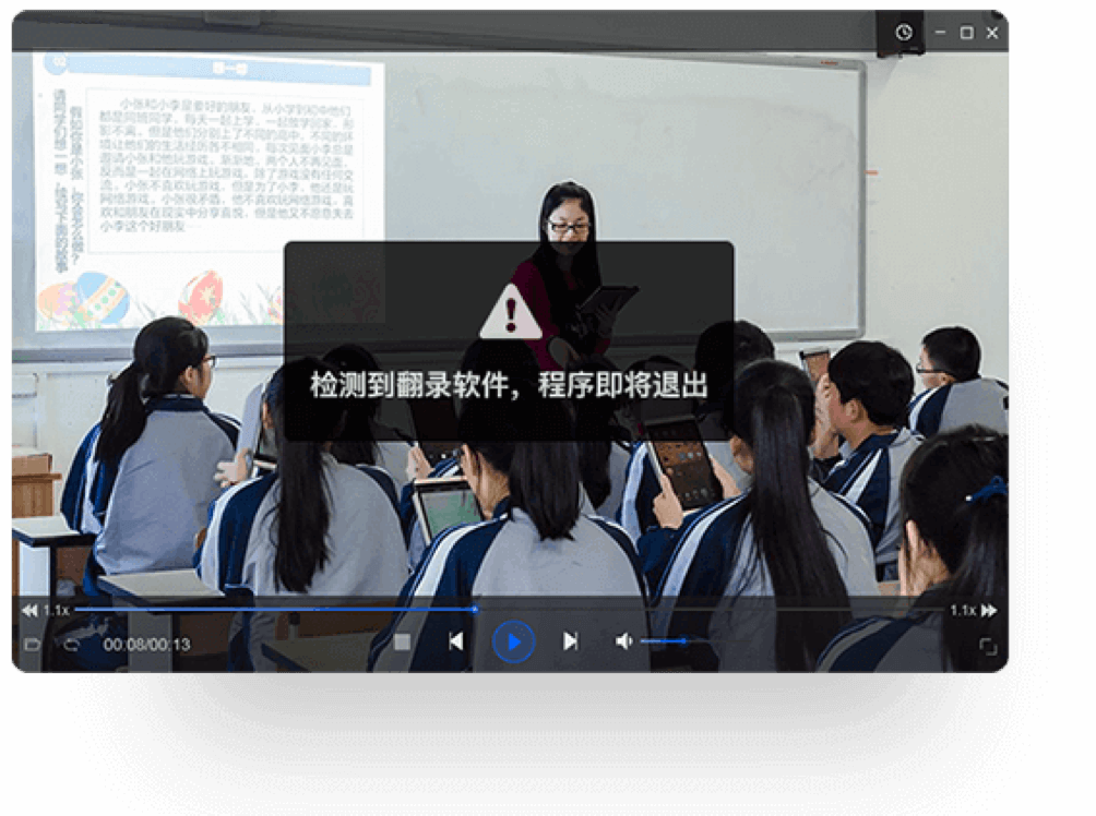 视频防翻录EV加密