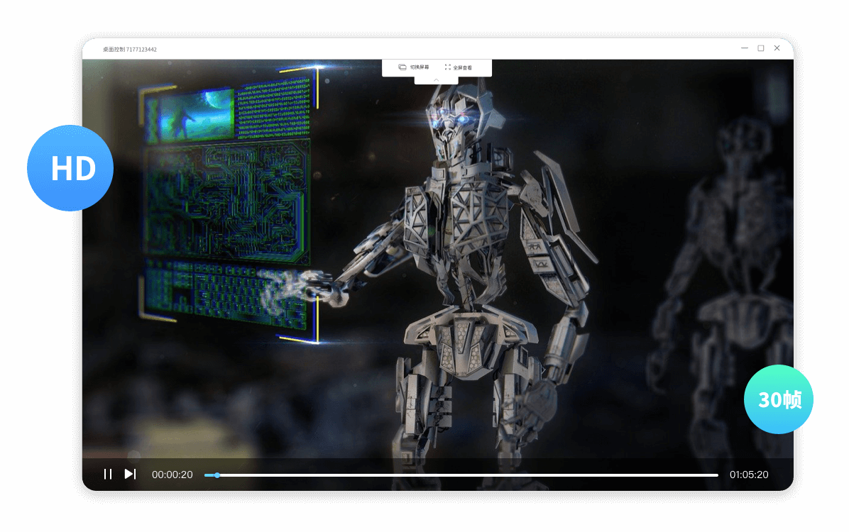 高清远程控制EV远程协助
